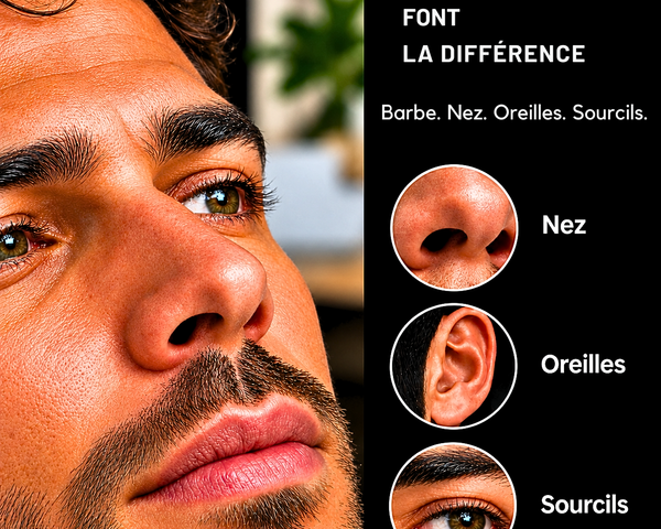 Tondeuse poils de nez pour hommes