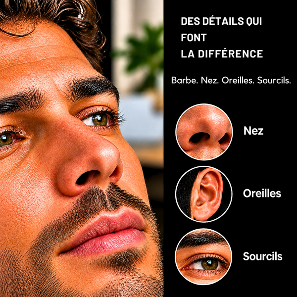 Tondeuse poils de nez pour hommes